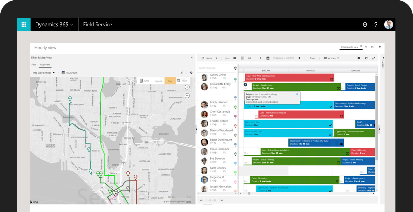 Microsoft Dynamics 365 Field Service